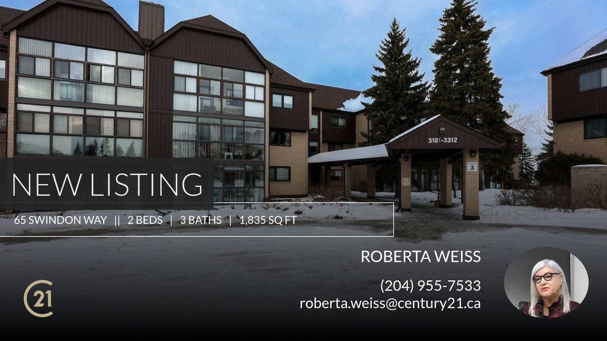 robewe's tweet image. 📍 New Listing 📍 Take a look at this fantastic new property that just hit the market located at 65 Swindon Way in Winnipeg. Reach out here or at (204) 955-7533 for more information c21.ca/mls/202500742