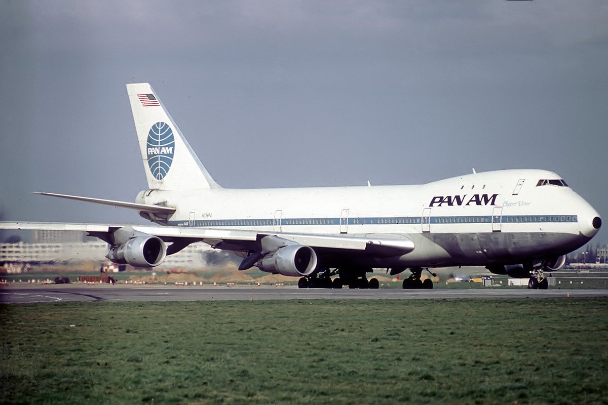 今日（1月22日）の出来事。 1970年、ボーイング747型機の商用初飛行