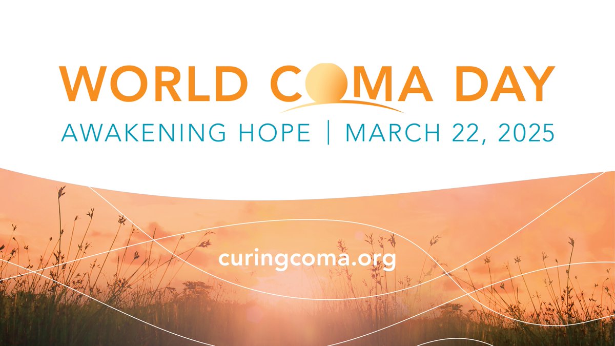 neurocritical's tweet photo. Mark your calendar and register for free for World Coma Day! This all-day, global online event will feature stories of remarkable recovery, science talks by medical experts, educational sessions & more. https://t.co/jHXfcl1VCJ #awakeninghope #WorldComaDay
@CuringComa https://t.co/dQ2hmKBhme