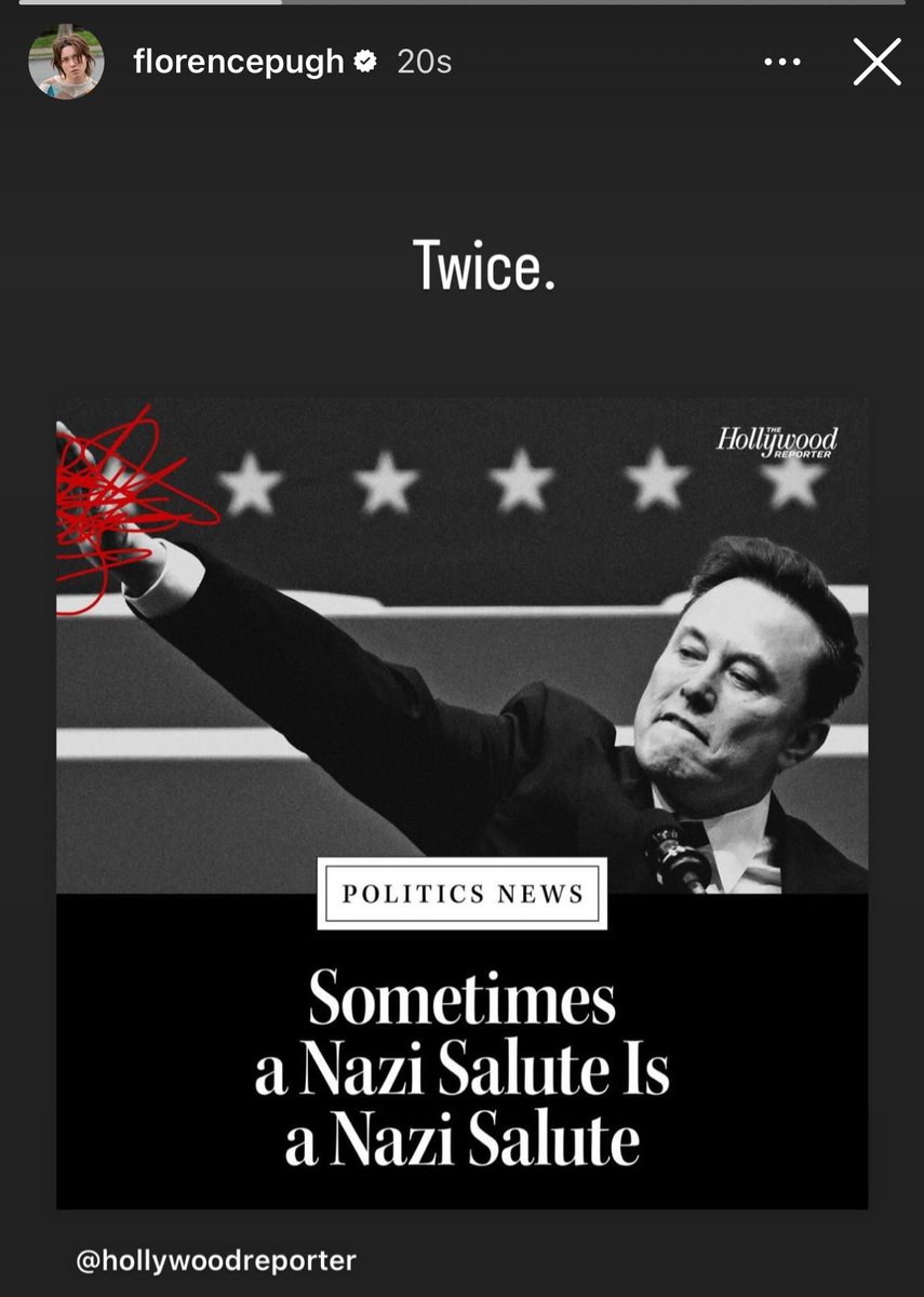 Florence Pugh via Instagram Story.