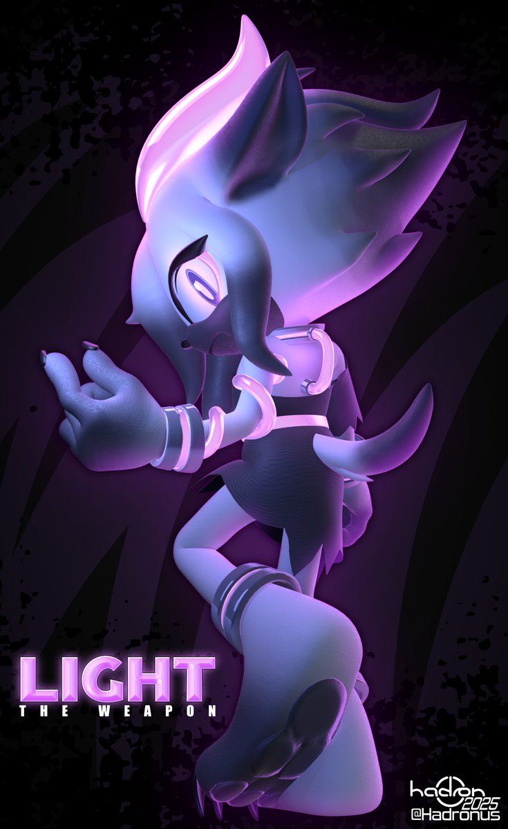 Commission for @GloomingLamb of their character, Light the Weapon!