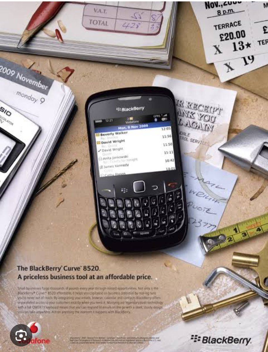 Got called by a former federal politician. Last spoke to him in 2013 when I had a Ch7 #BlackBerry! He'd kept my number all these years. I guess politics is like journalism - all about contacts. He was looking for a copy of a Sunrise interview, and was happy being out of politics