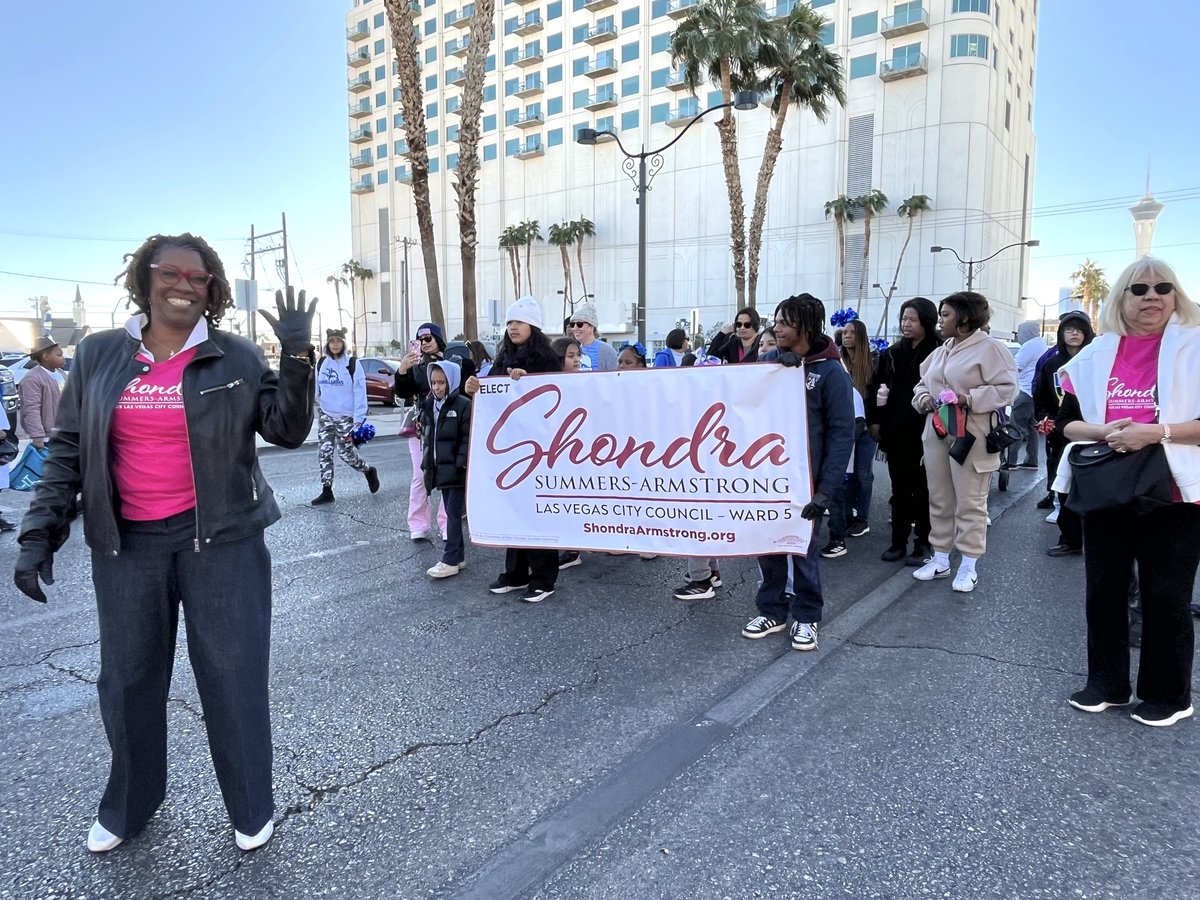 SEIU1107's tweet photo. Proud to march in the #MLKParade yesterday in support of our labor champion, City Councilwoman @Shondra_Summers ! ✊🏾 Her leadership inspires us all as we continue the fight for workers' rights, justice, and equality. #LaborStrong #SEIU #StrongerTogether #MLKDay2025 https://t.co/omFP3SttfE