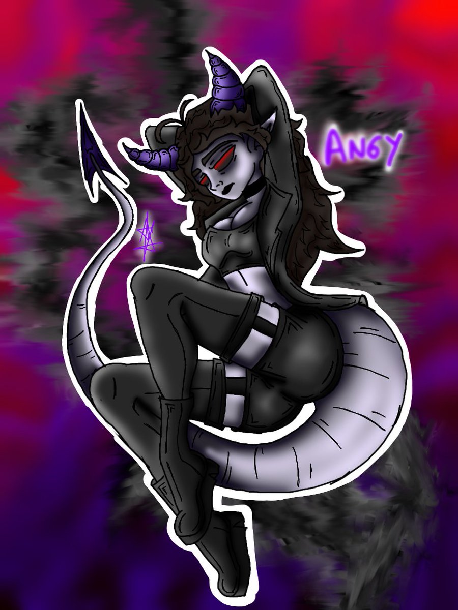 Garitomr's tweet photo. Dibujito de mi personificación en mis ocs Angy 🖤✨🖤 me encantó el resultado!!!!🖤✨
.
.
.
.
.
.
#Opencomission #oc #ocs #comissionsopen #comission #personaje https://t.co/n3YwdHL0I5