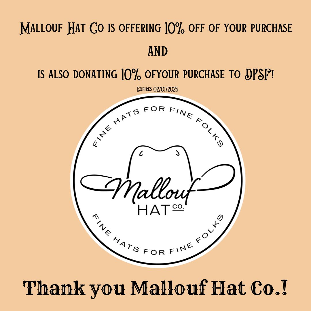 The Groundhog Gala is in rapidly approaching! You have your boots and your pearl snap fancy shirt but do you have your hat?!?! Stop by Mallouf Hat Co so you can save some and give some!