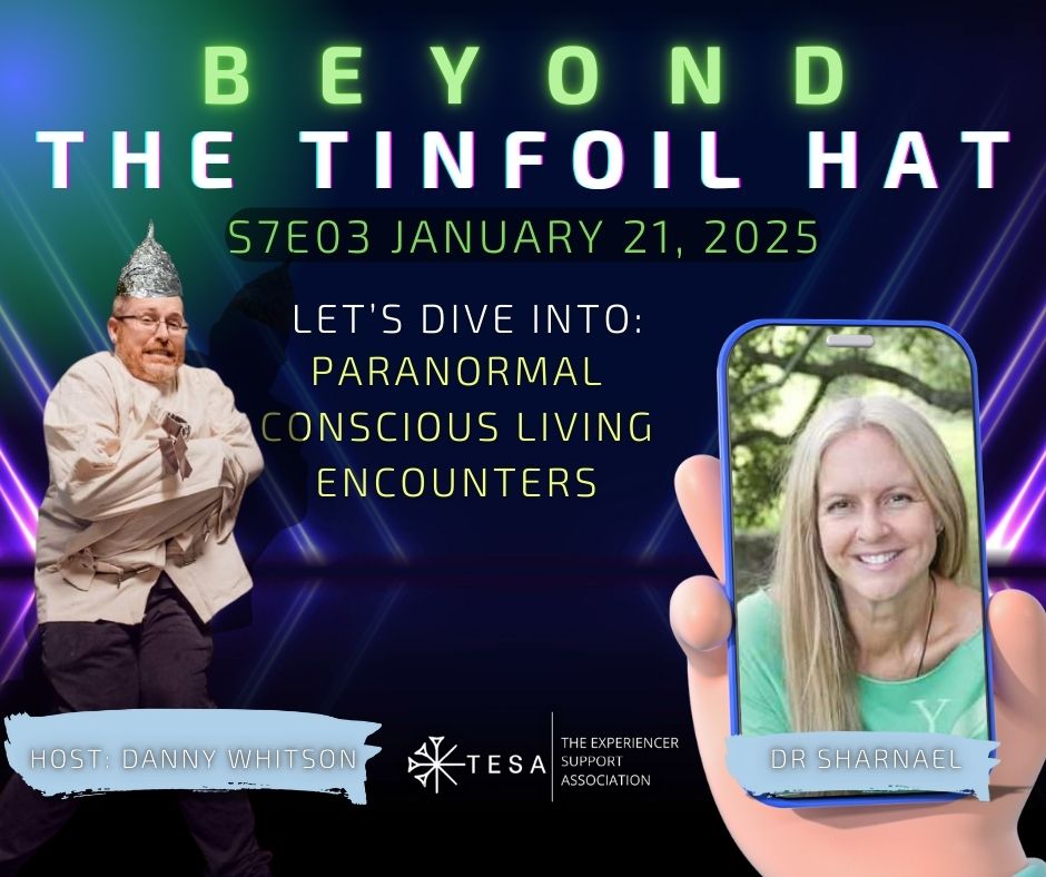ExperiencerAid's tweet photo. 🚨🌠 #BeyondTheTinfoilHat Goes LIVE in 1 Hour! 🌠🚨

🎥 Watch LIVE on YouTube at 7 PM EST / 5 PM PST.

✨ Subscribe Now: https://t.co/BCJ7qhaiWq

#Paranormal #UFO #Consciousness #BeyondTheTinfoilHat  #PodcastLive #Unexplained #DannyWhitson #StayCurious #ParanormalJunkies https://t.co/Xb5slSNtIc