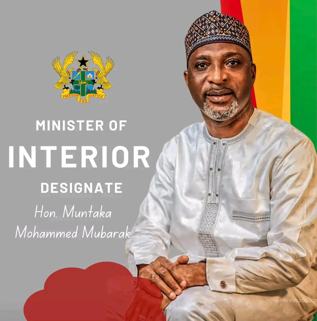 Hilairemayah_'s tweet photo. Congratulations, Hon. Muntaka Mubarak May Almighty Allah guide you to effectively fulfill your mandate in this ministry. Ameen.
#ResettingGhana
#Ichoose8
#MahamaThePresident
@NDCZONGO πβ€οΈπβ
https://t.co/pBmhu2SDAe