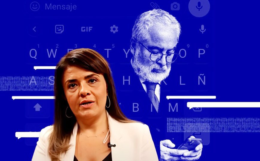 BotCheckerCL's tweet photo. Verónica Sabaj, es ministra de la Corte de Apelaciones de Santiago gracias al favor de Luis Hermosilla y Andrés Chadwick. 
En octubre de 2021, Sabaj y Hermosilla coordinaron la defensa del entonces Presidente de la República Sebastian Piñera por la compra de Dominga.

vía @thecliniccl