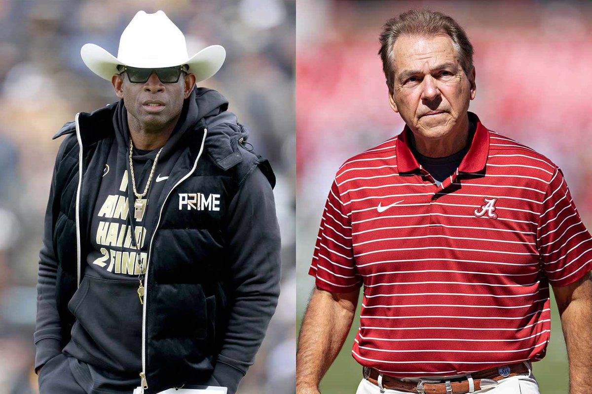 𝗧𝗥𝗘𝗡𝗗𝗜𝗡𝗚: Nick Saban supports Deion Sanders for the Dallas #Cowboys head coach opening:

“I want him to get that job.”

(via <a href="/thepivot/">Pivot Podcast</a>)
