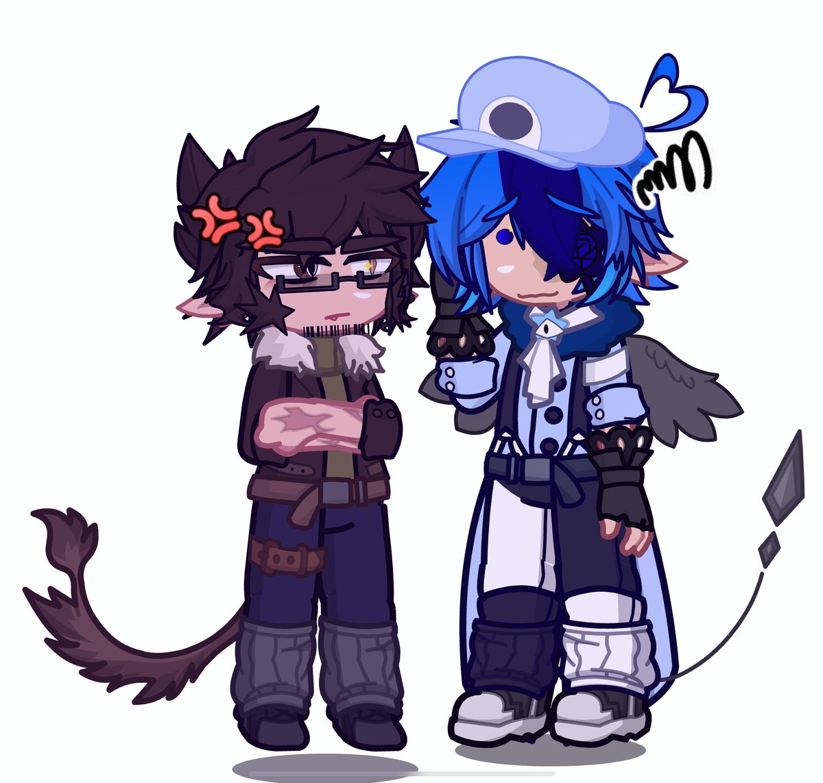 Moon_The_Cat109's tweet photo. gave in to the urge to make an AU Logan/wolverine where he’s h4lls dad-
(note!! This is just my AU!!)
#smg4 #wolverine #hellflower #h4llui #h4llxluigi #smg4oc https://t.co/Vpi5AOWCPe