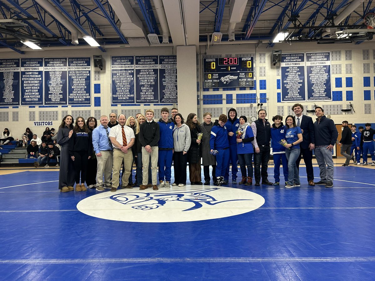 Congratulations to all of our <a href="/HolmWrestling/">Holmdel HS Wrestling</a> seniors on a fantastic career and thank you to the families for the years of sacrifice.