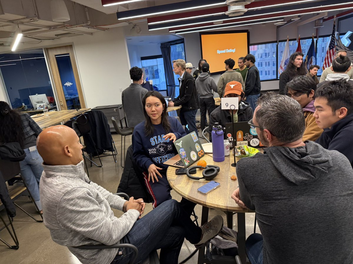 Mentor speed dating!