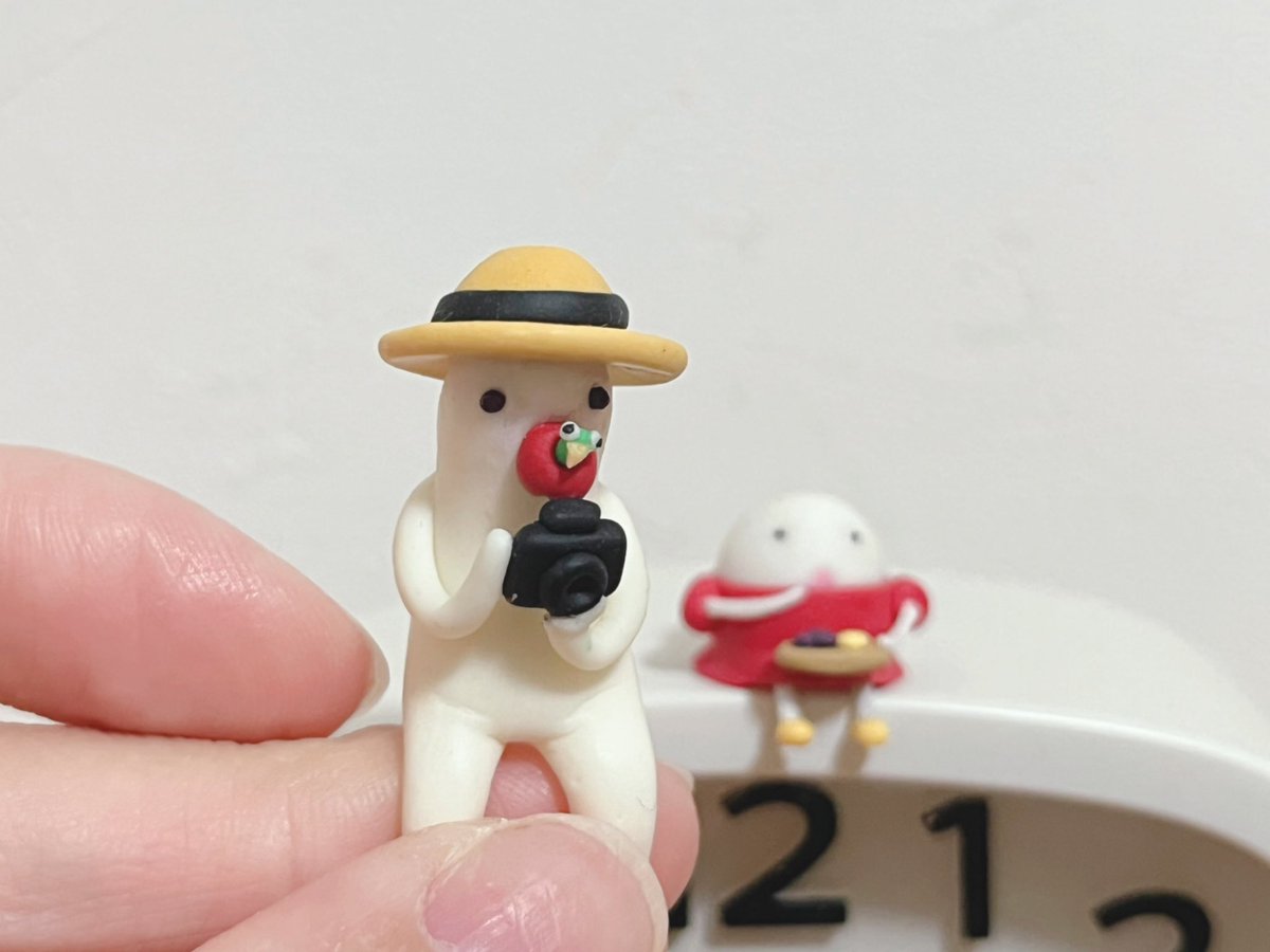 ✼••┈┈┈┈••✼••┈┈┈┈••✼
            パン種とタマゴ姫
✼••┈┈┈┈••✼••┈┈┈┈••✼

#ジブリ 
#パン種とタマゴ姫
#パン種さん #タマゴ姫
#樹脂粘土
#ハンドメイド好きさんと繋がりたい 
#ハンドメイド作品