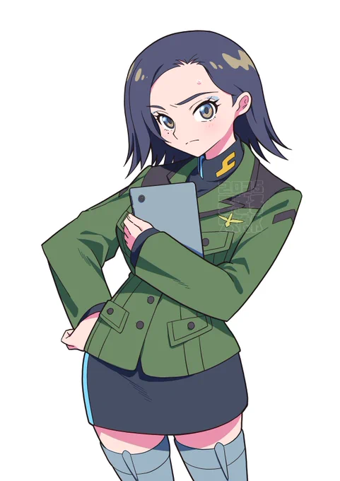 性癖詰め合わせの権化みたいなコモリ・ハーコート少尉好き#GQuuuuuuX #ジークアクス 