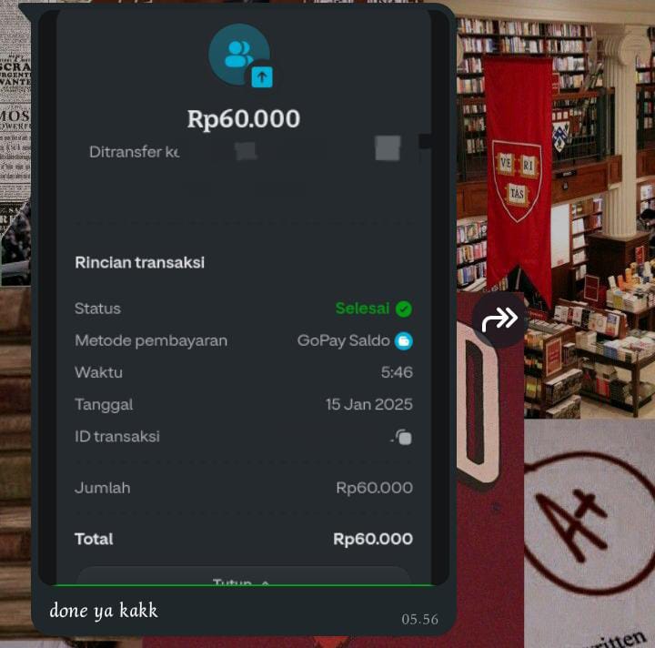 nice. kalau need joki tugas bisa langsung chat aja, babe wa.me/6285335327737 #joki #zonauang️