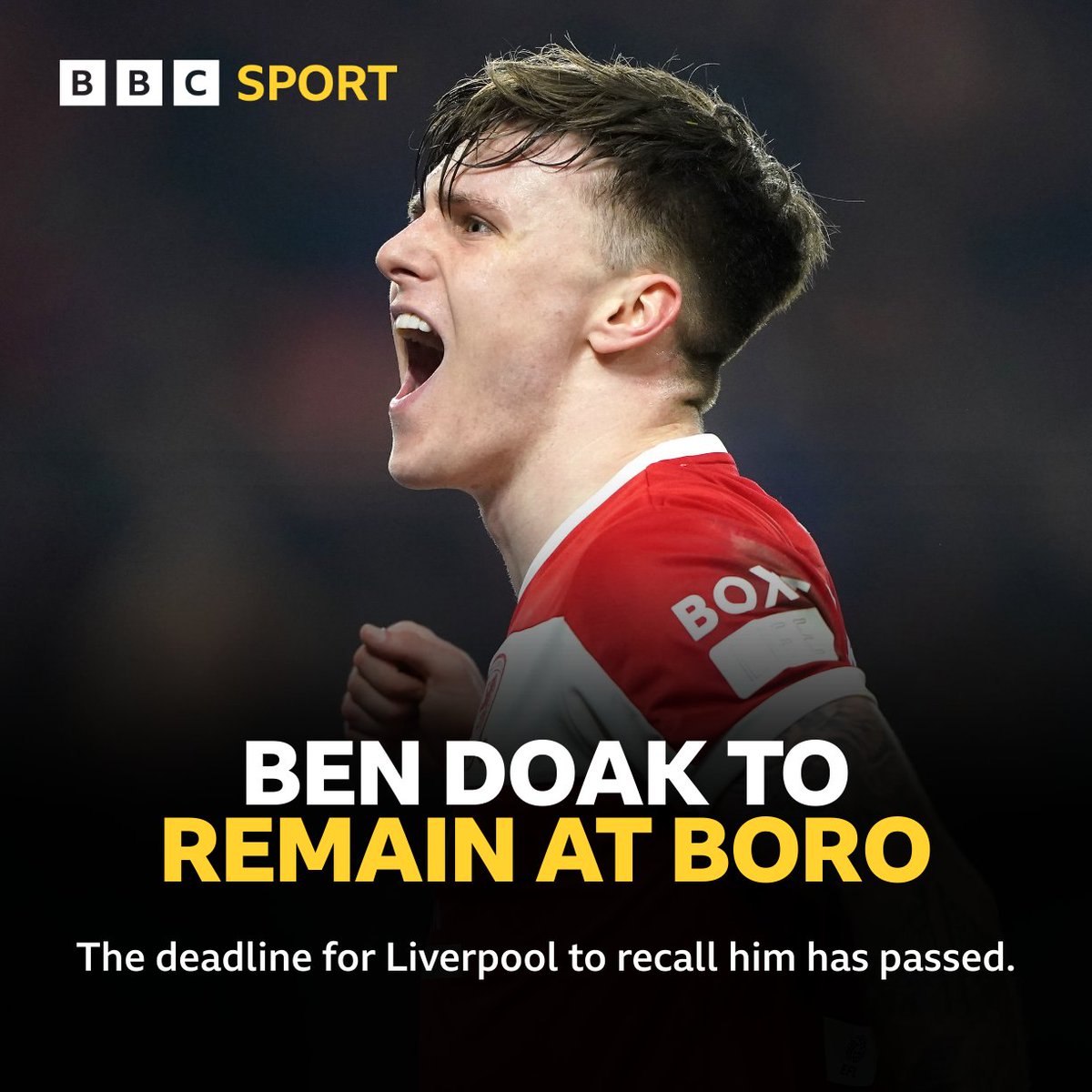 BBCTeesSport's tweet photo. HUGE news ✅

#Boro | #UTB | #LFC | #BBCFootball https://t.co/xAXe46tKEj