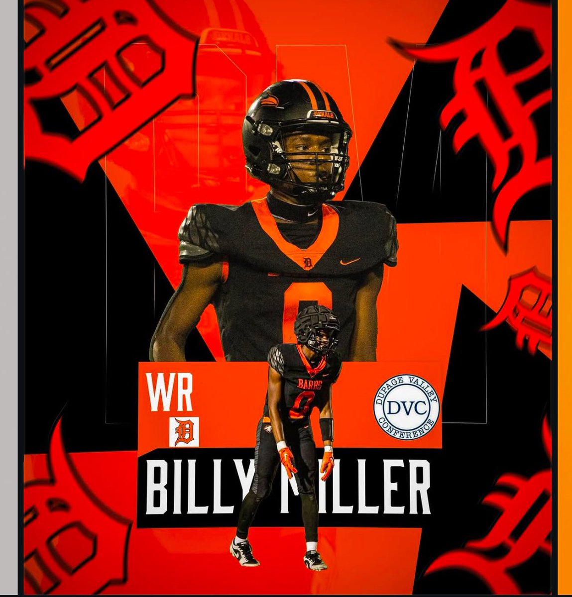 All Conference WR 2024 
All Area WR 2024