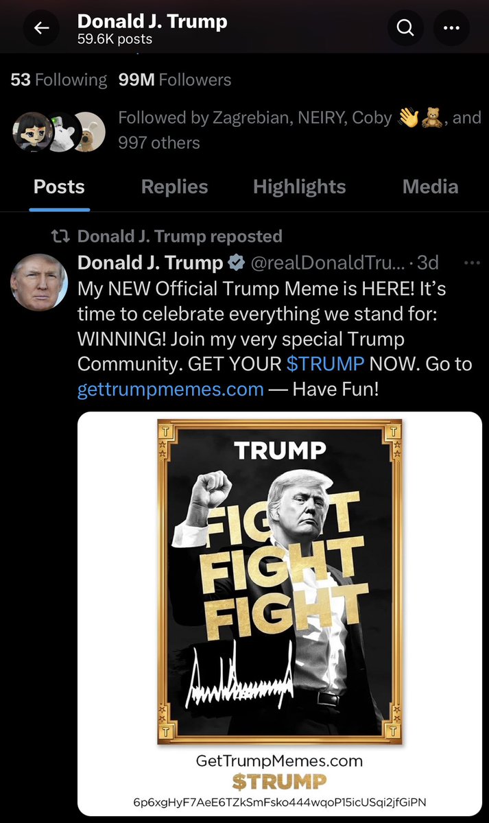 stekisteks's tweet photo. TRUMP JUST RETWEETED THIS AGAIN.

HES CLEARLY SENDING US A MESSAGE REASSURING US HE KNOWS AND HE SMARTER THAN THE MEDIA TRYING TO ENTRAP HIM YET AGAIN.

TRUMP IS SMARTER THAN THAT YALL. IF YOU THINK HE BLINDLY AGREED TO “LAUNCH” AND ENDORSE SOMETHING AS PRESIDENT OF THE UNITED STATES. YOU TRULY ON THE SPECTRUM.

READ BETWEEN THE F*CKING LINES! 

$TRUMP TO VALHALLA 🇺🇸