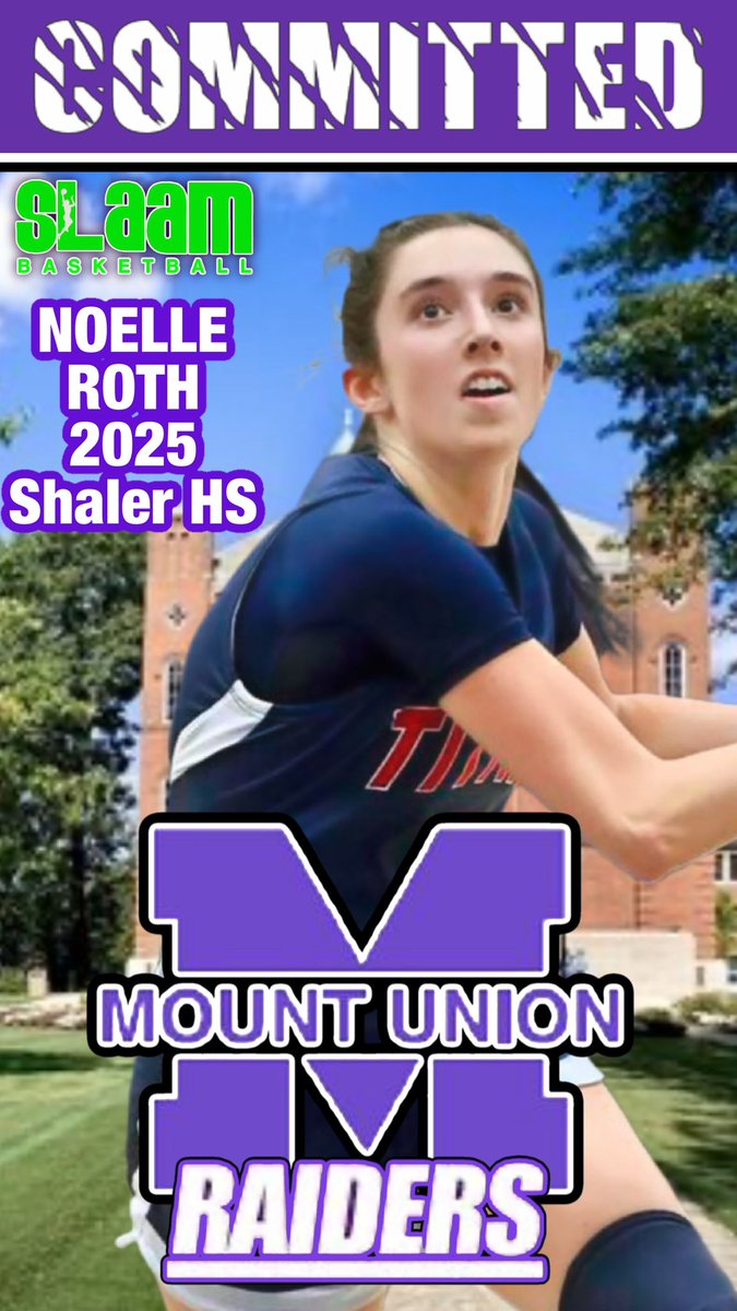 slaambasketball (@slaambasketball) on Twitter photo Big Congratulations to SLAAMFam <a href="/NRoth05/">Noelle Roth</a> on her commitment to join <a href="/purpleraiders/">Mount Union Purple Raiders</a> & <a href="/UMUCoachVenet12/">Suzy Venet</a> super excited and proud that you found your next home!!! <a href="/SLAAM28Penix/">SLAAM 28 Penix</a> 💪💪🔥 Big Congratulations to SLAAMFam <a href="/NRoth05/">Noelle Roth</a> on her commitment to join <a href="/purpleraiders/">Mount Union Purple Raiders</a> & <a href="/UMUCoachVenet12/">Suzy Venet</a> super excited and proud that you found your next home!!! <a href="/SLAAM28Penix/">SLAAM 28 Penix</a> 💪💪🔥