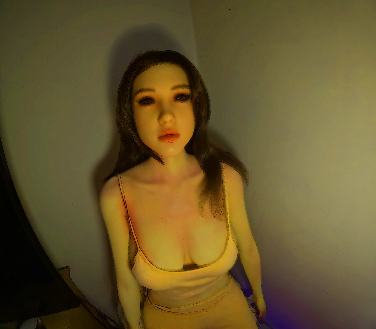 AJsGaming16's tweet photo. #GYNOIDDOLLS #art #model11 #Laura #effects https://t.co/RKFsQM8O28