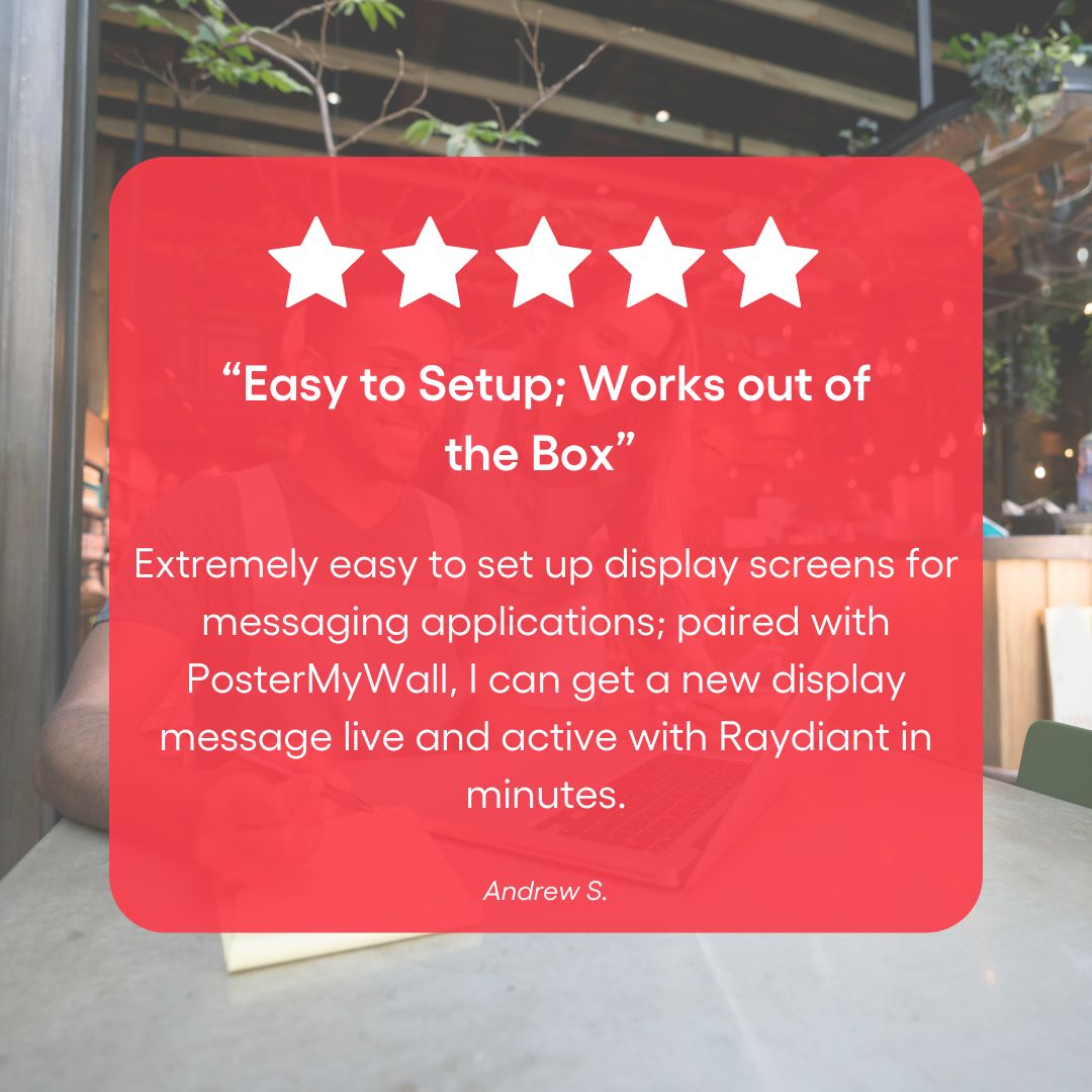 Raydiant - Experience Platform tweet media