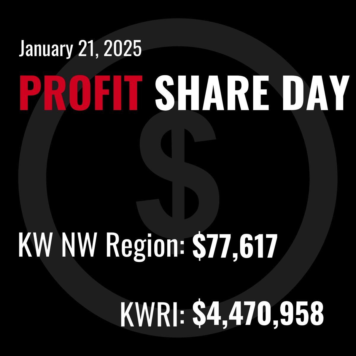 kw_northwest's tweet image. Don’t forget—today is Profit Share Day! 💸
Be sure to review your account today.

#ProfitShare