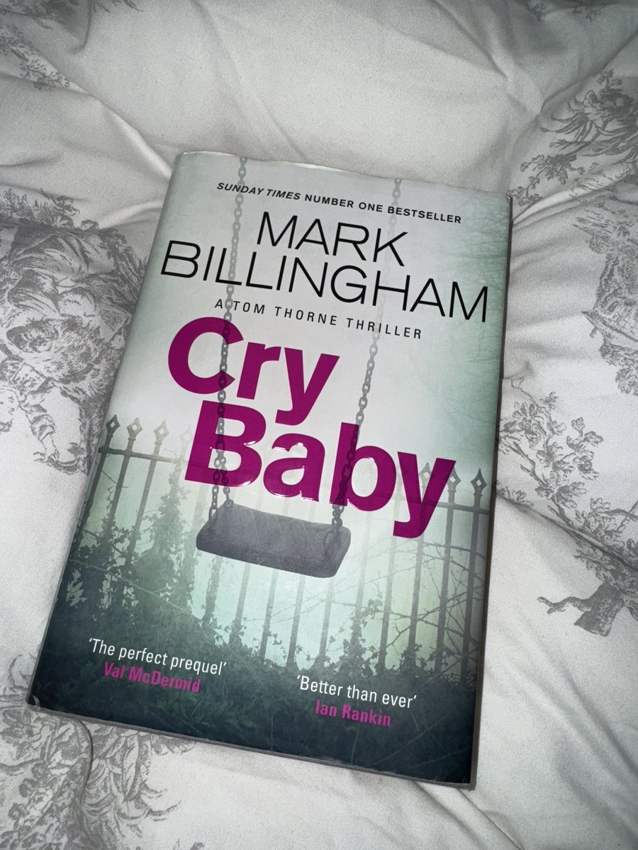 Matt Peet FCCT He/Him (@mattspeet) on Twitter photo #Book3 #Booksin2025 <a href="/MarkBillingham/">Mark Billingham</a> Cry Baby is a gripping prequel that takes us back to a younger, rawer Tom Thorne. A missing boy, a distraught mother, and a detective haunted by past mistakes—this is crime fiction at its finest, full of tension and emotional depth. Unmissable. #Book3 #Booksin2025 <a href="/MarkBillingham/">Mark Billingham</a> Cry Baby is a gripping prequel that takes us back to a younger, rawer Tom Thorne. A missing boy, a distraught mother, and a detective haunted by past mistakes—this is crime fiction at its finest, full of tension and emotional depth. Unmissable.
