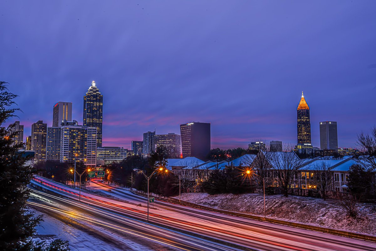 Atlanta Snow Day ❄️ 🏙️