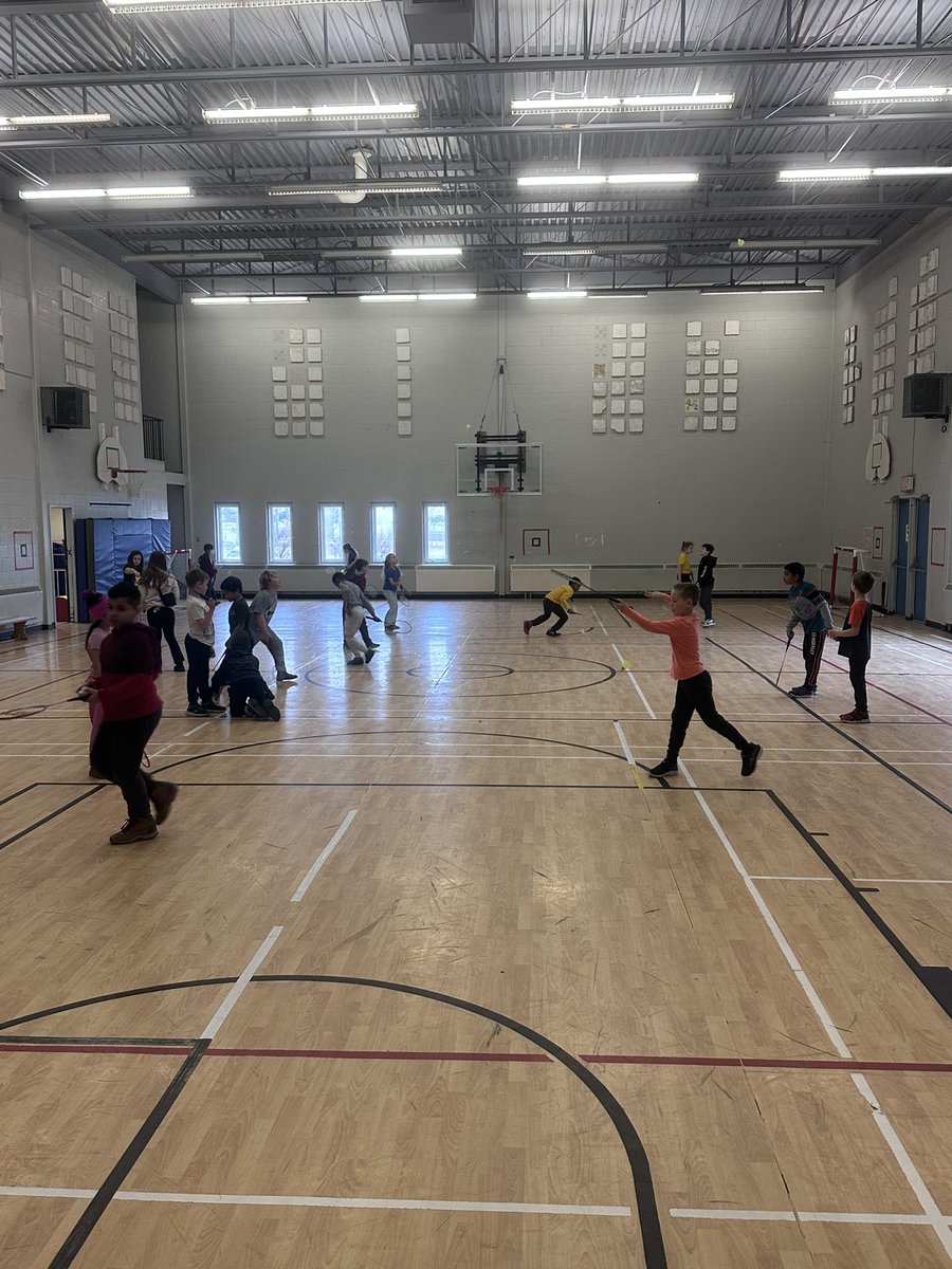 Badminton is in full “swing” 😉 at <a href="/Hazelwood_Elem/">Hazelwood Elementary</a> 😁