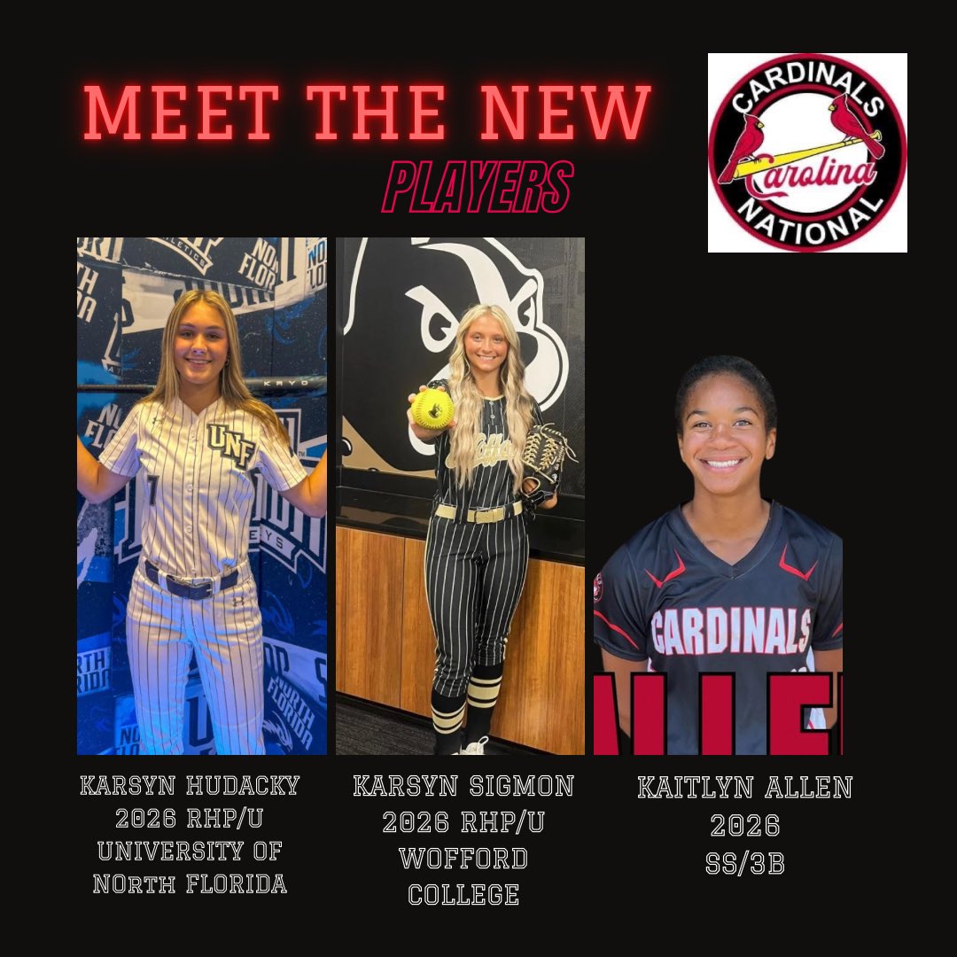 Meet our newest players <a href="/KarsynSigmon/">Karsyn Sigmon 2026</a> <a href="/karsynhudacky/">Karsyn Hudacky</a> <a href="/KaitlynAllen_26/">Kaitlyn Allen-2026</a> 
WELCOME TO THE FAMILY