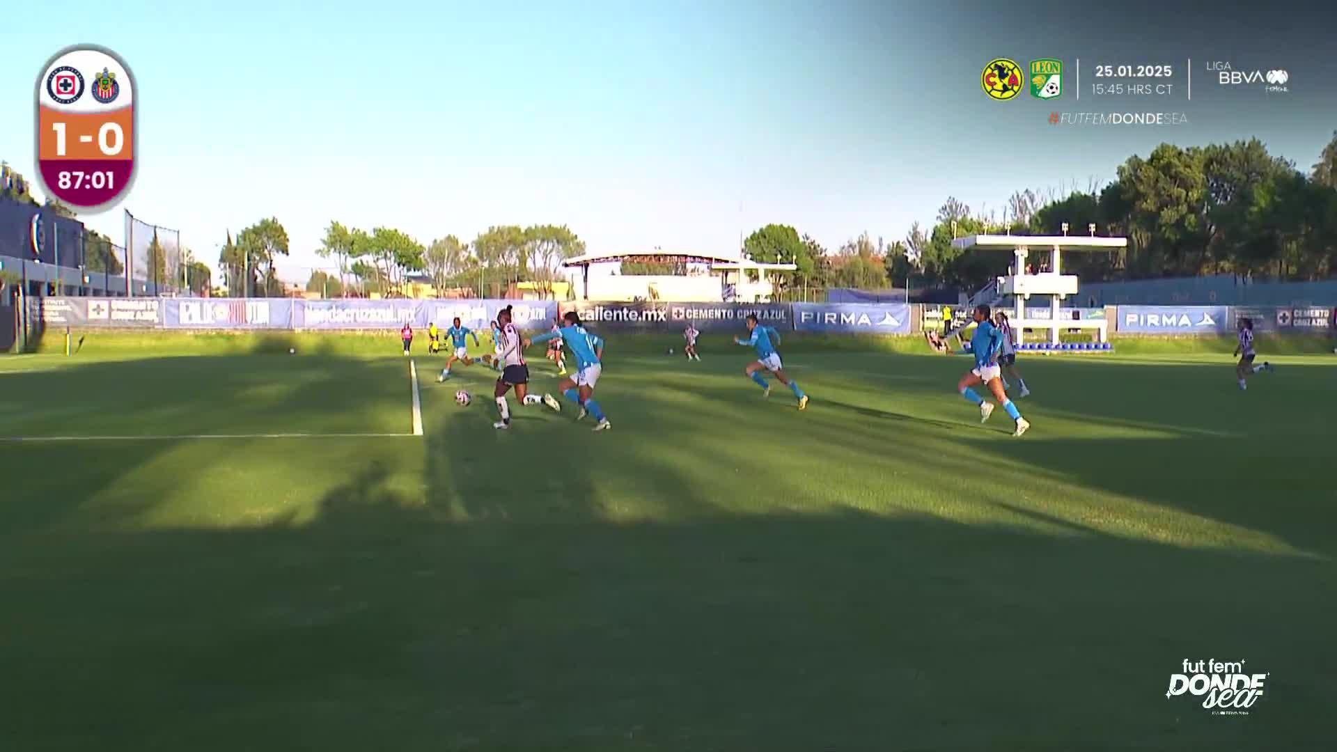 ¡Goooooool! 🔥Joselyn de la Rosa entró y anotó para @ChivasFemenil. #FutFemDondeSea I #SomosDesafiantes ⚡️