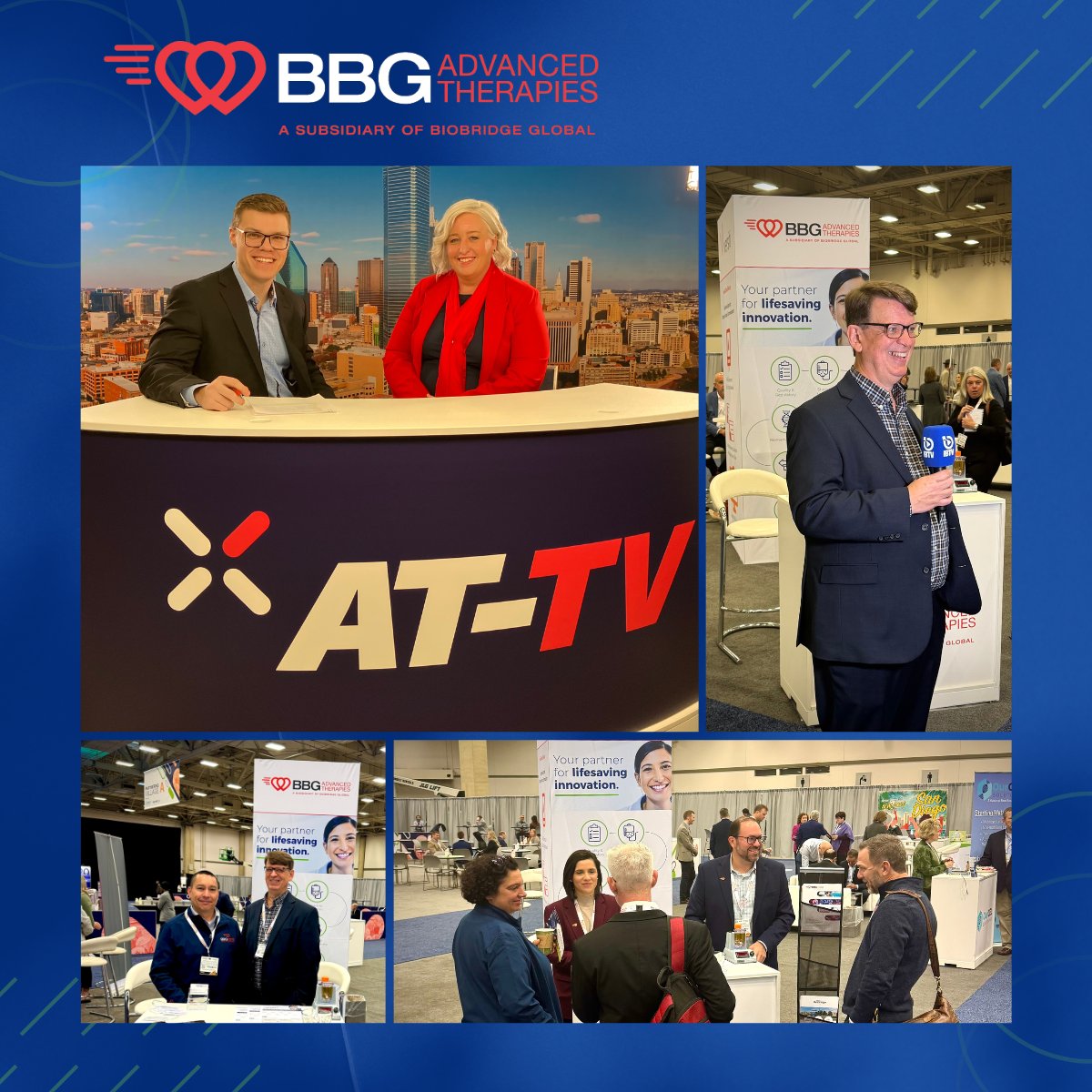 BioBridge Global (@biobridgeglobal) on Twitter photo Day 1 at <a href="/Phacilitate/">Phacilitate</a> 's Advanced Therapies Week 2025 is a wrap!
It was great connecting with so many of you and sharing how BBG Advanced Therapies’ solutions support cell and gene therapy developers and manufacturers.
See you tomorrow for Day 2—stop by and meet our team! Day 1 at <a href="/Phacilitate/">Phacilitate</a> 's Advanced Therapies Week 2025 is a wrap!
It was great connecting with so many of you and sharing how BBG Advanced Therapies’ solutions support cell and gene therapy developers and manufacturers.
See you tomorrow for Day 2—stop by and meet our team!