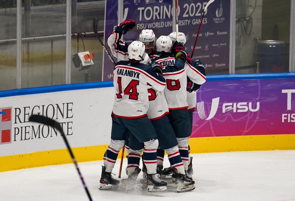 Today’s game against Canada was a tough challenge, but we’re proud of the team for giving it their all. Tomorrow, we’re back on the ice against Ukraine. Let’s bring the energy and keep pushing forward! 🏒💪 

#Torino2025 #FISUGames #WUG2025 #MensIceHockey