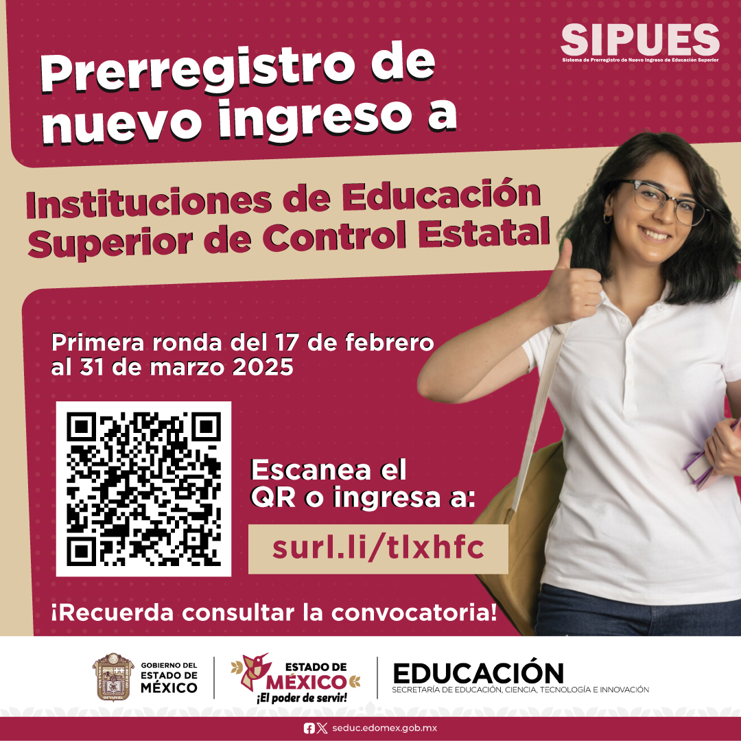 EPO201's tweet photo. ¡¡¡¡¡Atención alumnos de quinto semestre!!!!
Continúa tu formación académica en alguna de las Instituciones de Educación Superior de Control Estatal.
Revisa la convocatoria y descubre las diferentes opciones que hay para ti 📷📷
Consulta la convocatoria 📷
https://t.co/mF8nWbuvpV https://t.co/gVPbNEr8mO