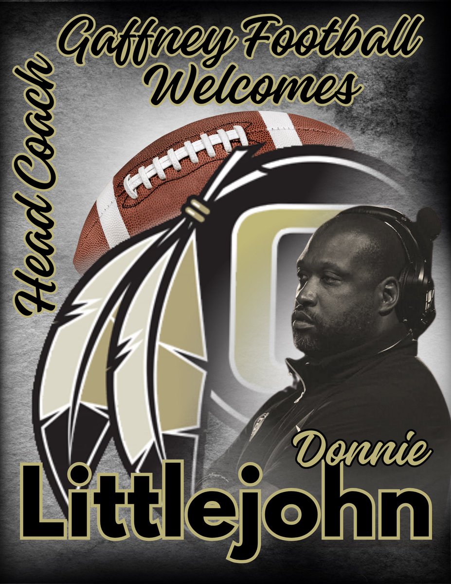 Congratulations <a href="/IndianNupe/">Coach LJ</a> on being named the 17th Head Coach in Gaffney Football History 💛🖤💛🖤