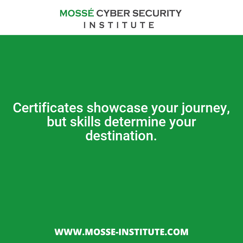 Mossé Cyber Security Institute tweet media