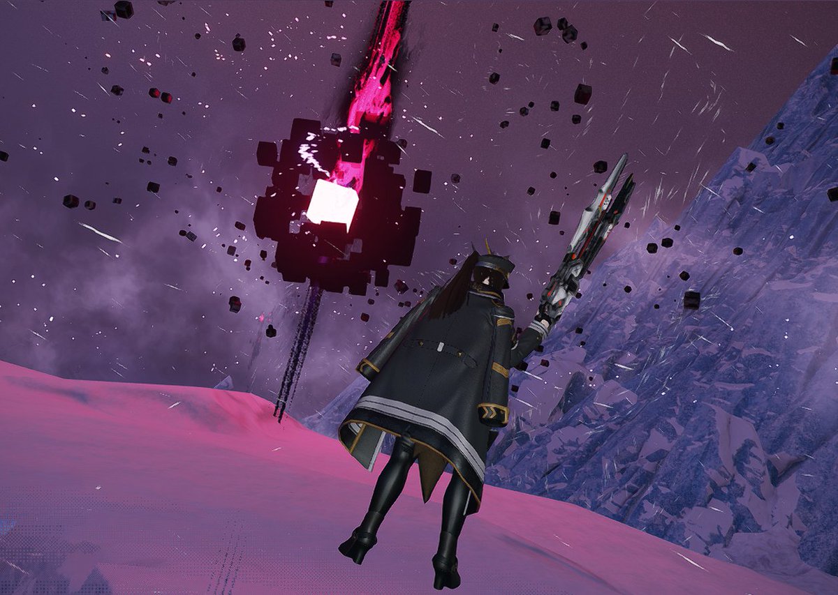 nossDcra's tweet photo. Mission Objective - Exterminate
Target - Leviathan Class Starless Subject : Dark Falz Dalion
#PSO2NGS_S︎S https://t.co/vLOuWJUgAl