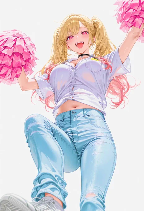 応援してくれる海夢ちゃん 