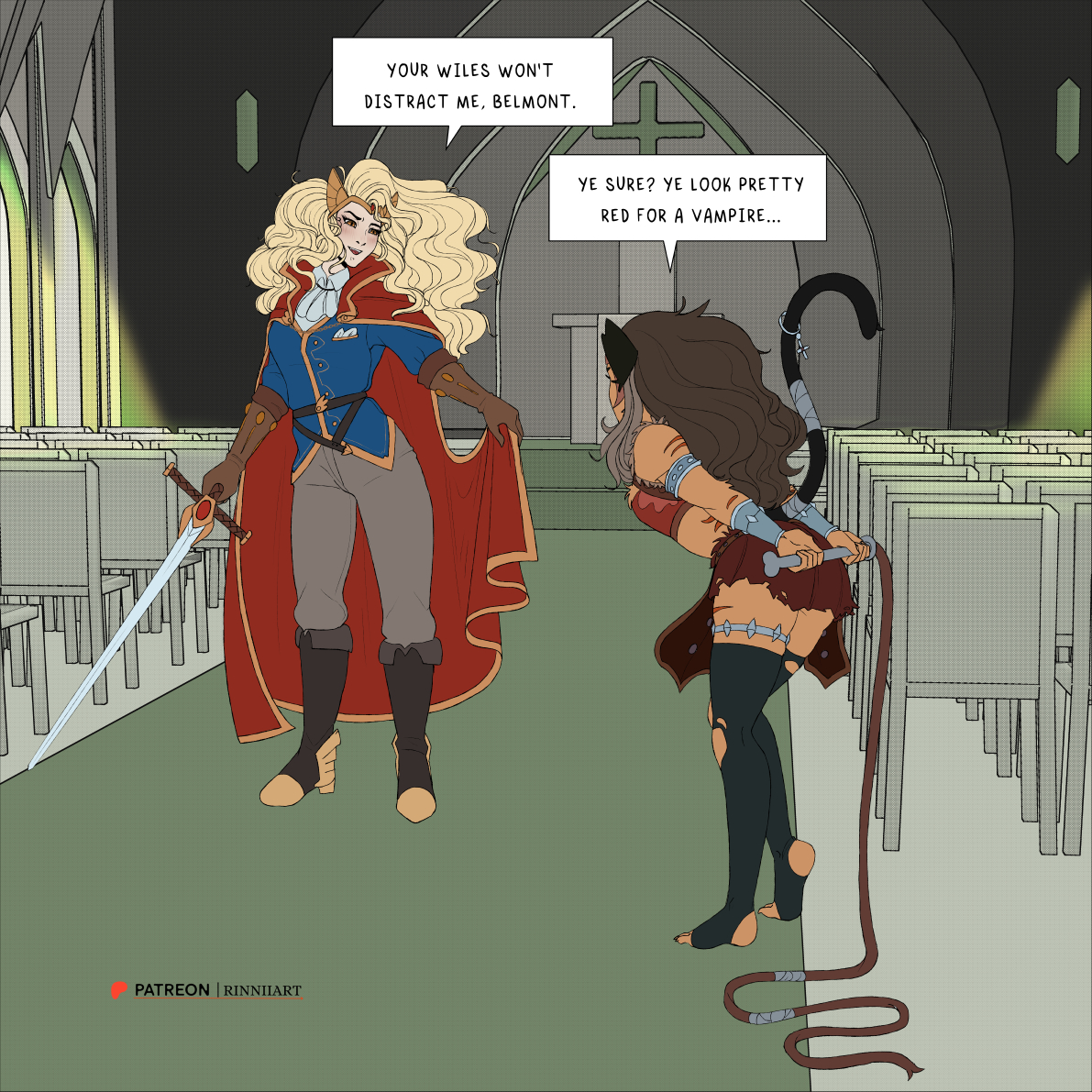 Rin π³οΈβπ @patreon.com/rinniiart π« (@rinniiart) on Twitter photo I did some #caspopvania fanart for <a href="/CruxBatface/">πcruxbatface.bsky.social</a>'s fantastic AU. I wanted to make some for ages! I spent so long on Alucard!Adora's pretty hair π€©
Become a member of my Patreon to get extra goodies not shared here. Link in bio~
#SheraandthePrincessesofPower #catradora I did some #caspopvania fanart for <a href="/CruxBatface/">πcruxbatface.bsky.social</a>'s fantastic AU. I wanted to make some for ages! I spent so long on Alucard!Adora's pretty hair π€©
Become a member of my Patreon to get extra goodies not shared here. Link in bio~
#SheraandthePrincessesofPower #catradora