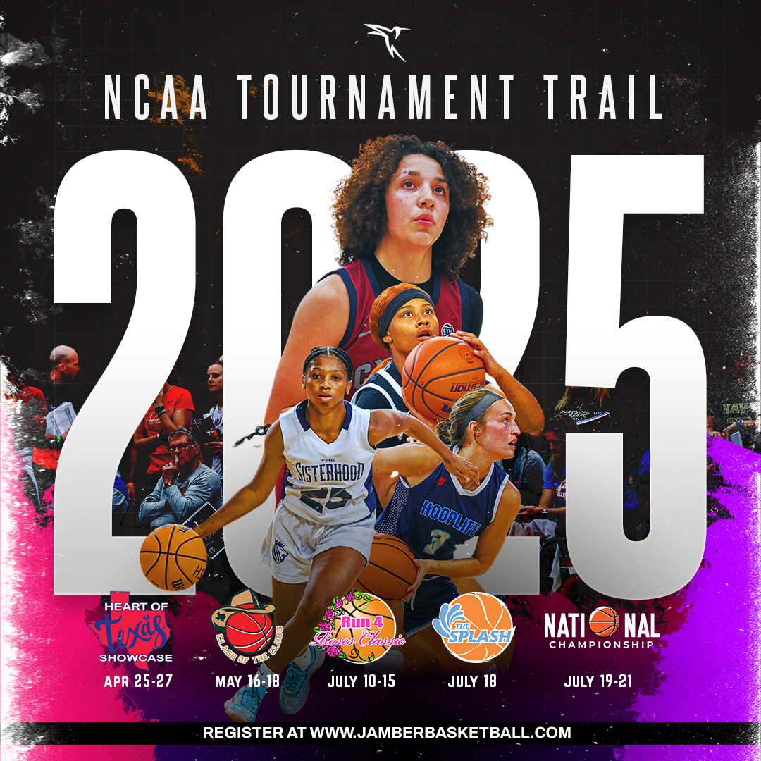 jamberbball's tweet image. 🏀 NCAA Tournament Trail Starts NOW! 🌟
Game-changing exposure events, 3,000+ college coaches ready to recruit, iconic venues like the KEC, NRG Center, and Globe Life Field—💥 Your Road to College Basketball Starts Now!
Register at: jamberbasketball.com