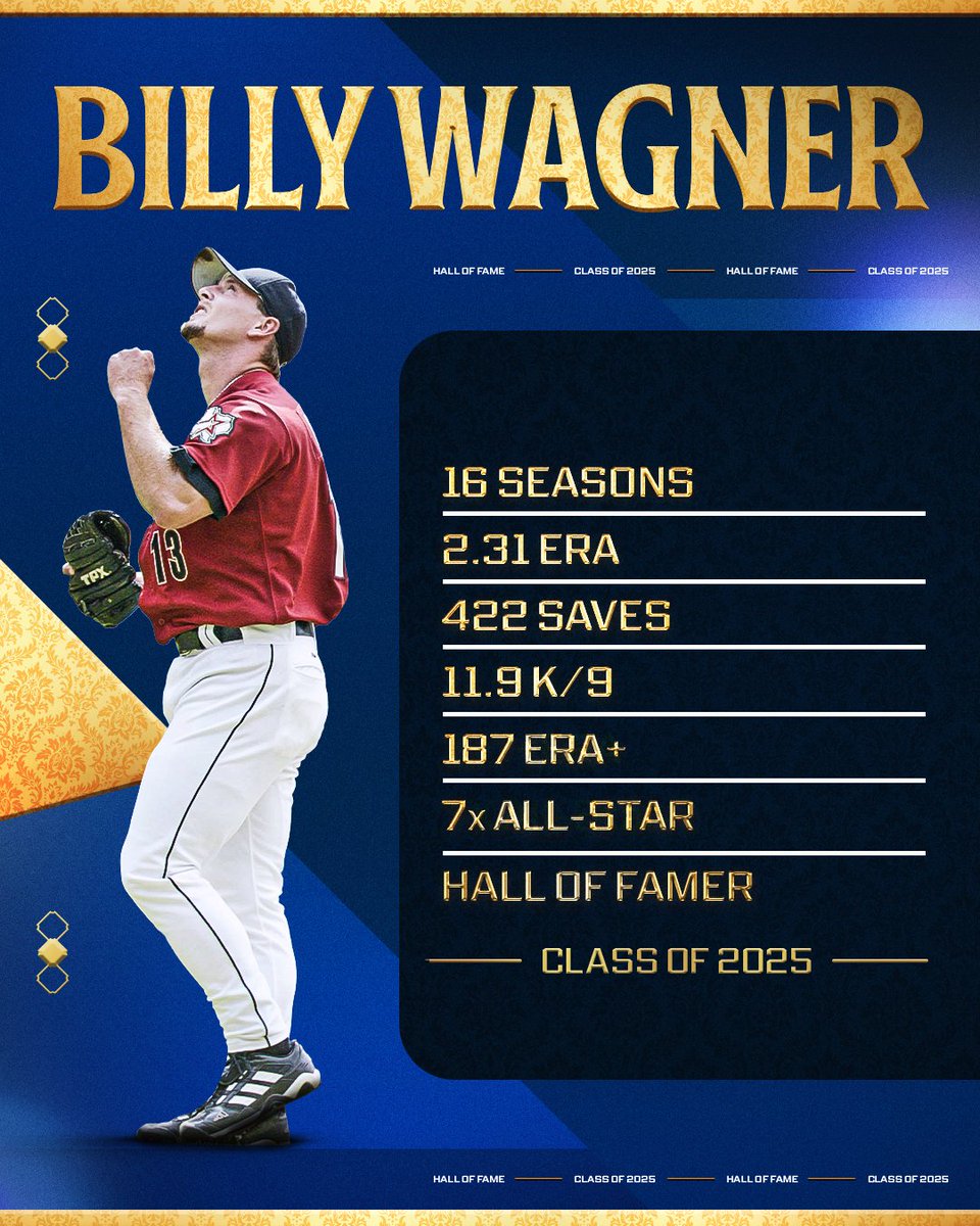 A Cooperstown-worthy resume for Billy Wagner!