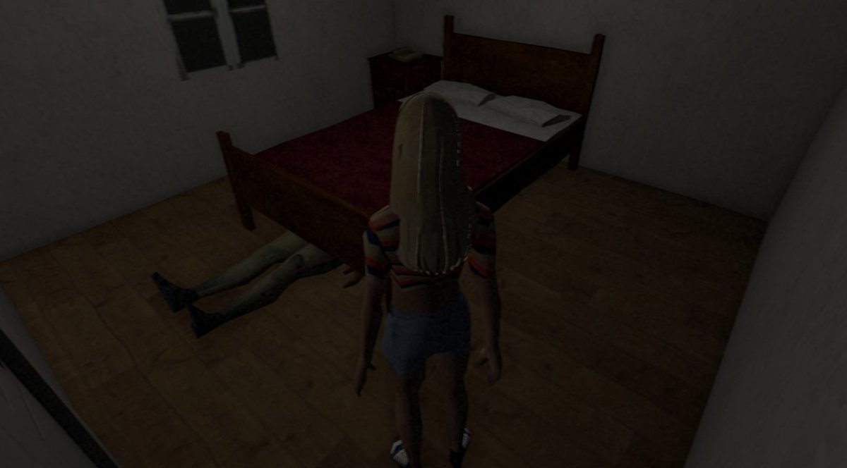 I think there's someone hiding under my bed