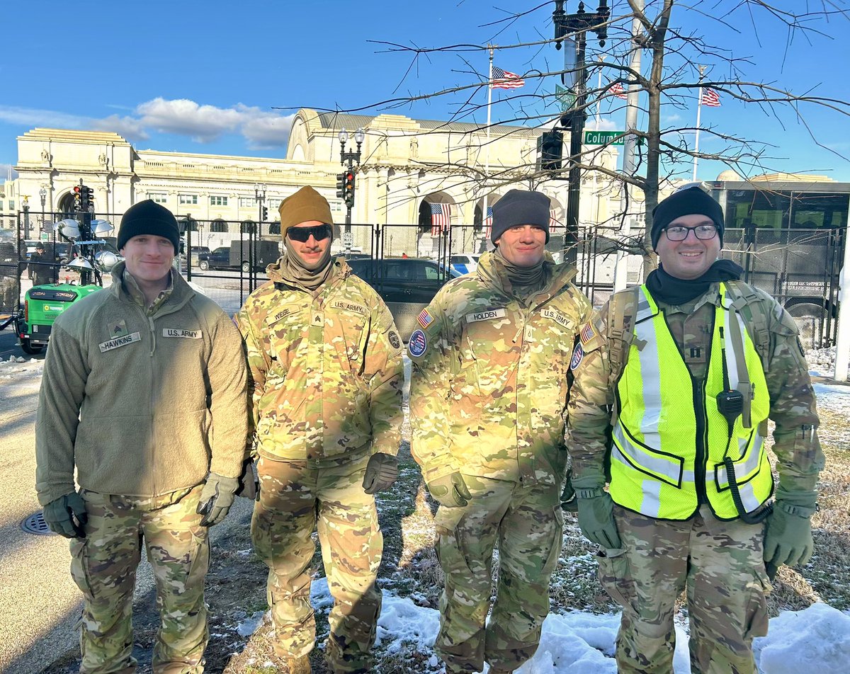 Idaho was proud to be represented by our great <a href="/IDNationalGuard/">Idaho National Guard</a> guardsmen in D.C. last weekend. 

Thank you for your support of the 60th inaugural ceremonies!
