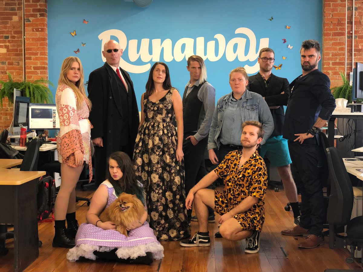 runawayplay's tweet photo. 📆 Game dev fashion week returns Feb 10 - Feb 14 2025! 💃✨🔥 

Game dev fashion week started in 2019 and the tradition continues! It's a small and fun way for us to celebrate diversity in the games industry. 

We're going to be posting mostly where the skies are blue this year using the #gamedevfashion! COME JOIN WITH YOUR SICK FITS ❤️‍🔥