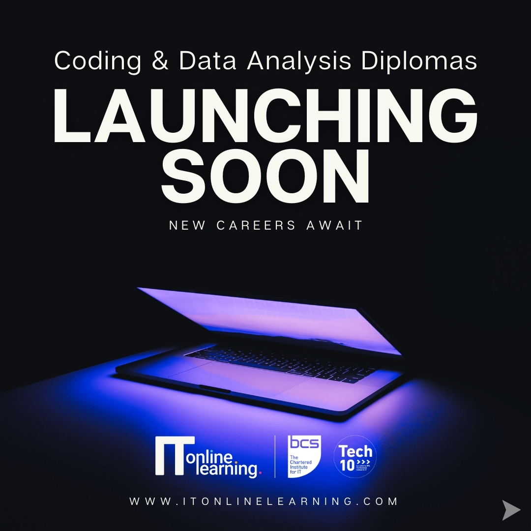 IT_PM_Training's tweet image. 🚀 Big news! 

Our Coding &amp;amp; Data Analysis Diplomas are coming soon. 

👉 Stay tuned for more exciting information!

#CodingDiploma #DataAnalysisDiploma #LearnToCode #TechJobs #UpskillNow #FutureReady