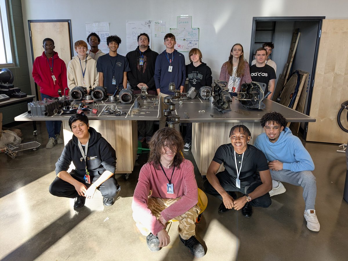 CTE Innovation Center at Roper Mt. (@cte_innovation) on Twitter photo ✈️ Piston engine disassembled ✔️ Students able to anazlyze the parts and function of the disassembled engine ✔️
⚙️ Another day of hands on learning in aerospace and an example of why these students came back for year 2! ⚙️
<a href="/gcschools/">Greenville County Schools</a> <a href="/JLMannHigh/">J. L. Mann High</a> <a href="/HillcrestHSRams/">Hillcrest Rams</a> ✈️ Piston engine disassembled ✔️ Students able to anazlyze the parts and function of the disassembled engine ✔️
⚙️ Another day of hands on learning in aerospace and an example of why these students came back for year 2! ⚙️
<a href="/gcschools/">Greenville County Schools</a> <a href="/JLMannHigh/">J. L. Mann High</a> <a href="/HillcrestHSRams/">Hillcrest Rams</a>