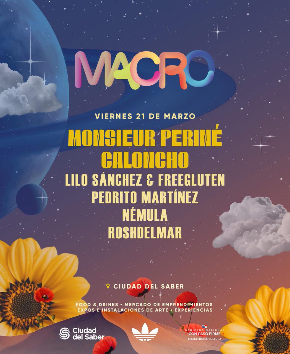 Festival Macro 21 y 22 de marzo panatickets.boletosenlinea.events/eventperforman…