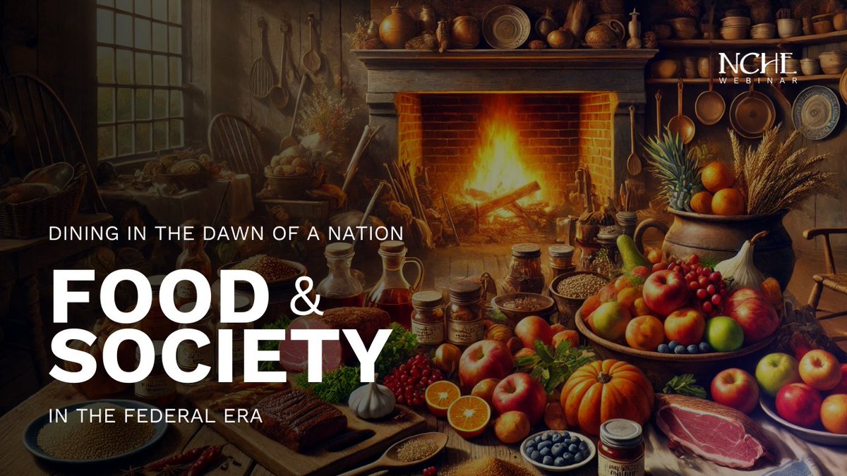 What did the Federal Era table reveal about culture and nation-building? Join CherylAnne Amendola on Jan 23, 2025, 7:30 PM EST for a webinar uncovering how food shaped early American society.

Sign up now: ncheteach.org/blog/webinar/3…