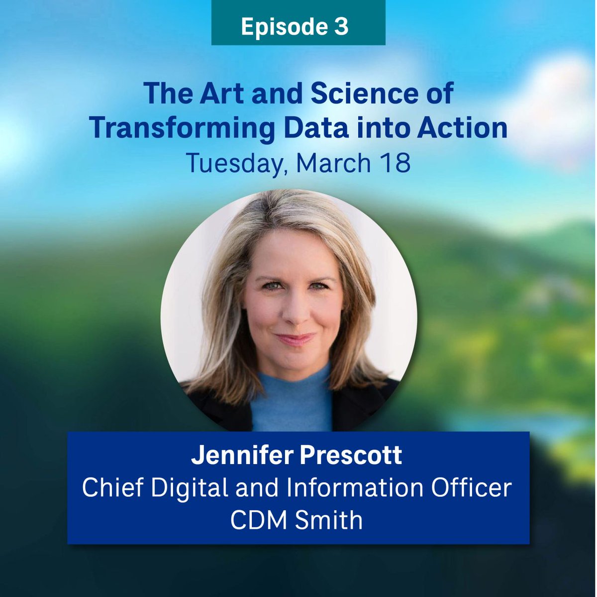 Join futurist Rebecca Ryan as she shares her insights into future trends  and challenges. Engage with our experts and explore the visionary ideas,  innovative thinking and solutions happening NOW at CDM Smith!, image size:1200x1200