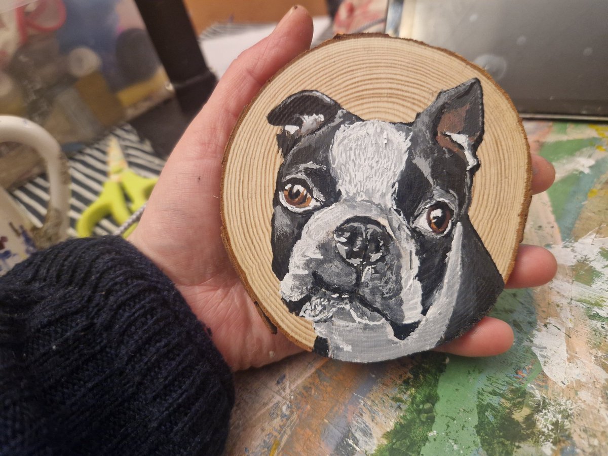 projectlumino's tweet photo. In memory of Willie ๐ฅน๐โฅ๏ธ #petportraitornament in progress ๐ฅฐ
To order a pet portrait ornament visit https://t.co/maeJZp0pfh โจ๏ธ
#petmemorial #petgift #valentinepetgift #dogmemorial #dogsoftwitter #doglove https://t.co/bVsic5FGIc